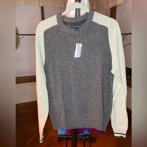 Men’s Wool Land Ends Sweater NWT. Size L
